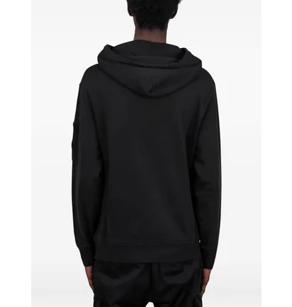 Худи мужское C.P. Company Diagonal Black 20CMSS037A-110044G-999