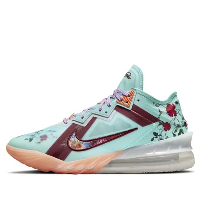 Кроссовки унисекс Nike Lebron Xviii Low Floral Multi CV7562-400
