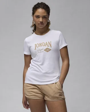 Футболка женская Air Jordan T-Shirt White FN5723-100