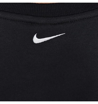 Свитшот детский Nike Sportswear Club Girls French Terry Crew Black HJ3373-010