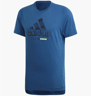 Футболка мужская Adidas Freelift Tee Logo T-Shirt 497 S Blue DV2497