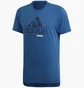 Футболка чоловіча Adidas Freelift Tee Logo T-Shirt 497 S Blue DV2497