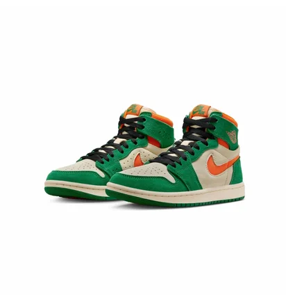 Кросівки жіночі Air Jordan 1 Zoom Cmft 2 Shoes Beige/Green DV1305-308