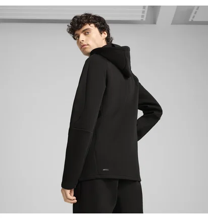 Толстовка мужская Puma Evostripe Full-Zip Hoodie Black 684613-01