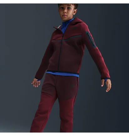 Штани дитячі Nike Sportswear Tech Fleece Bordo HV5869-653