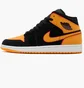 Кросівки чоловічі Air Jordan Air 1 Mid Black/Orange FJ4923-008