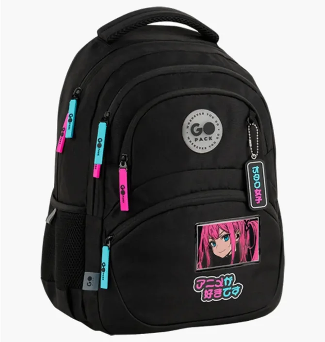 Рюкзак детский GoPack Anime Gigl Black GO26-175M-2