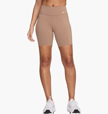 Шорты женские Nike One Leak Protection Brown DZ5312-283