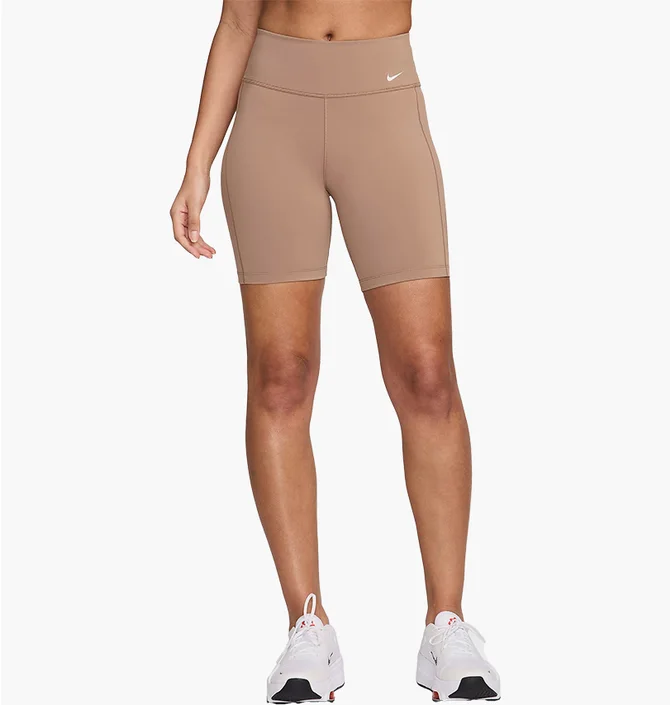 Шорты женские Nike One Leak Protection Brown DZ5312-283