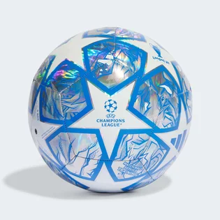 Футбольний м'яч Adidas Ucl Training Metallic/Blue IN9326