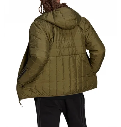 Пуховик мужской Adidas Hooded Jacket Terrex Itavic L Ho Jkt Olive GT1685