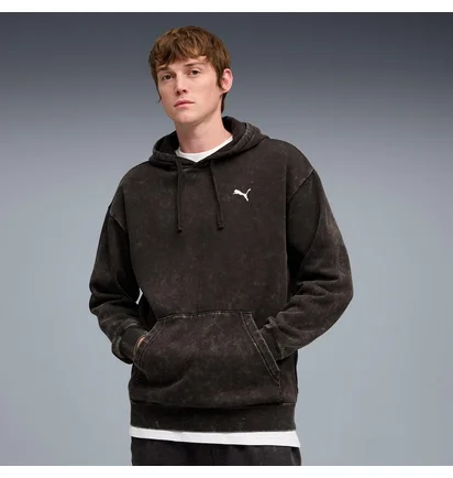 Худи мужское Puma Ess Elevated Wash Hoodie Black 688049-01