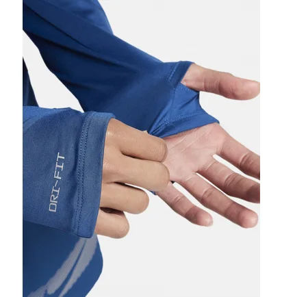Кофта чоловіча Nike Element Flash Dri-Fit 1/2-Zip Running Top Blue FB8556-476