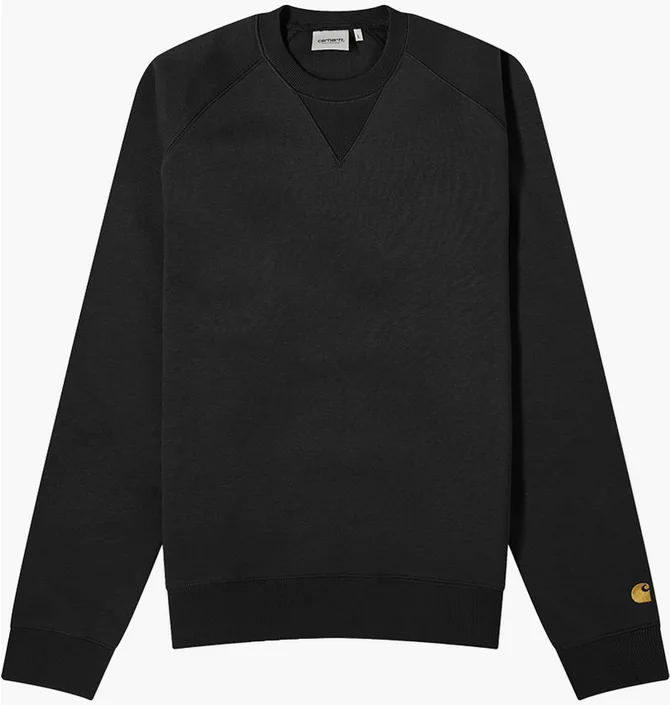 Свитшот мужской Carhartt Chase Sweat Black I033660-00FXX