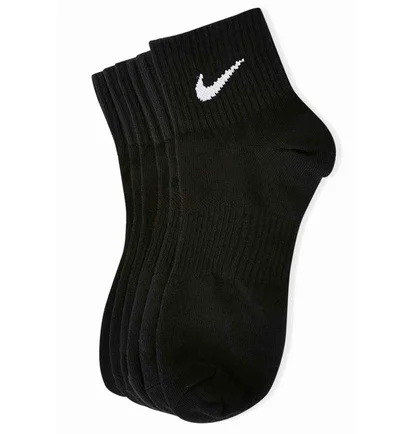Шкарпетки унісекс Nike Lightweight Quarter (3 пари) Black SX4706-001