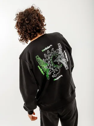 Свитшот мужской AUSTRALIAN Uwilldie23 Crewneck Black HCUFE0064-003