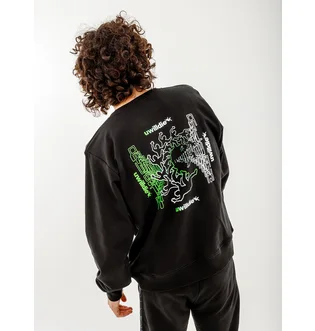 Свитшот мужской AUSTRALIAN Uwilldie23 Crewneck Black HCUFE0064-003