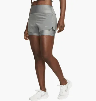 Шорты женские Nike Dri-Fit Swift 2-In-1-Laufshorts Grey DX1029-084