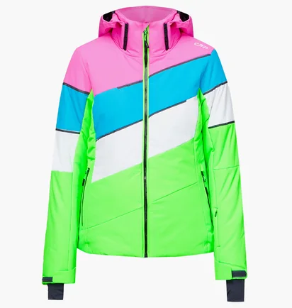 Куртка женская Cmp Jacket Zip Hood Multi 32W0236-E510