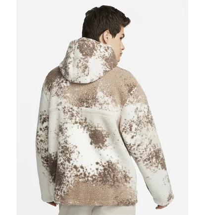 Худи мужское Nike Mens 1/2-Zip Hoodie White/Beige Dd5009-072