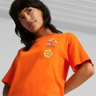 Футболка женская Puma  X Liberty Graphic Orange 539829-23