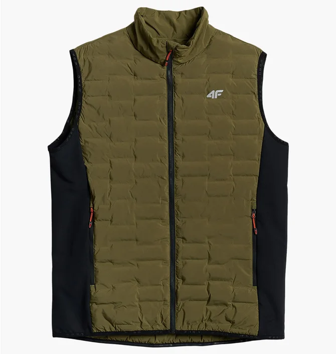 Жилетка чоловіча 4F Pro Trekking Sleeveless With Primaloft Silver Olive 4FWSS26TVJAM343-43S