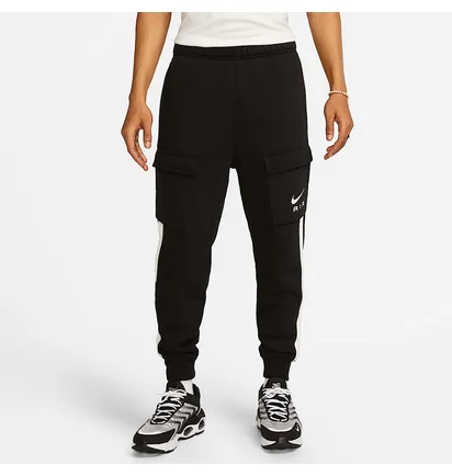 Спортивный костюм мужской Nike Mens Fleece Black/White FN7691-010__FN7693-010