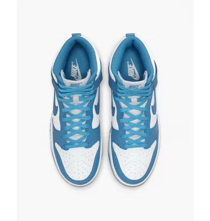 Кросівки чоловічі Nike Dunk High Retro White/Light Blue DD1399-400