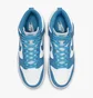 Кросівки чоловічі Nike Dunk High Retro White/Light Blue DD1399-400