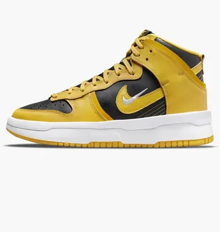 Кроссовки женские Nike Wmns Dunk High Up Yellow/Black Dh3718-001