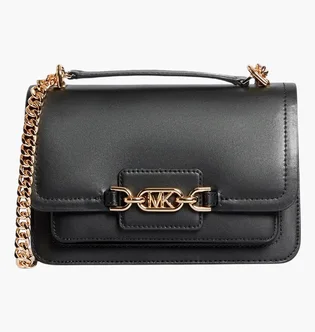 Сумка жіноча Michael Kors Heather Black 30S2G7HL3L