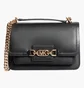 Сумка жіноча Michael Kors Heather Black 30S2G7HL3L
