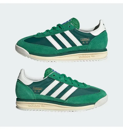 Кроссовки детские Adidas Originals Sl 72 Rs Green JH5673