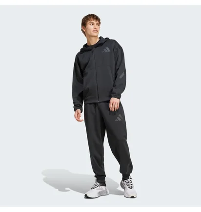 Куртка чоловіча Adidas Z.N.E. Full-Zip Hooded Track Jacket Black JE7538