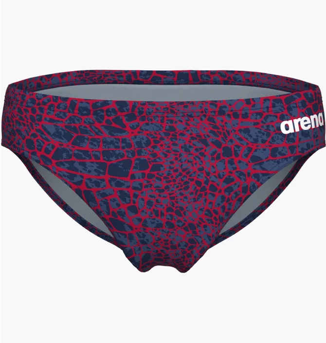 Плавки мужские Arena Snakeskin Swim Briefs Violet 010162-417
