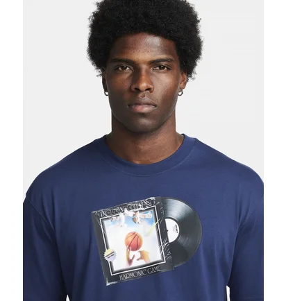 Футболка мужская Nike Max90 Basketball-T-Shirt Blue FQ4914-410