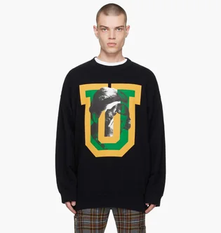 Світшот чоловічий Undercover Big Sweat U Face Black UC2B4893-1