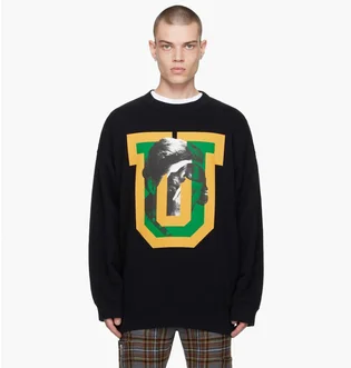 Свитшот мужской Undercover Big Sweat U Face Black UC2B4893-1