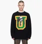 Світшот чоловічий Undercover Big Sweat U Face Black UC2B4893-1