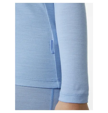 Термобілизна жіноча Helly Hansen Merino Crew Light Blue 49502-627