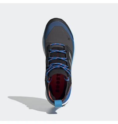 Кросівки чоловічі Adidas Terrex Free Hiker Gore-Tex Hiking Shoes Black/Blue Gz0356