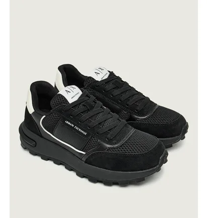 Кросівки чоловічі Armani Exchange Xux123 Black XM002197