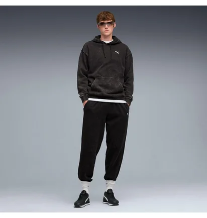Худи мужское Puma Ess Elevated Wash Hoodie Black 688049-01