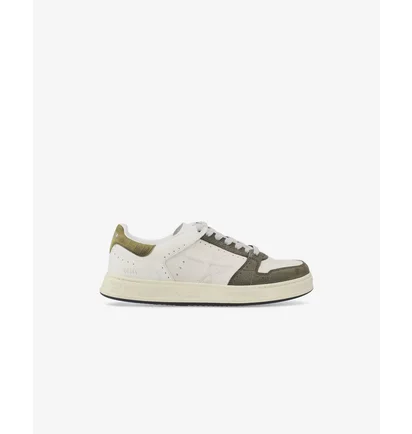 Кроссовки мужские Premiata Quinn Var.7098 Beige/Olive QUINN-7637