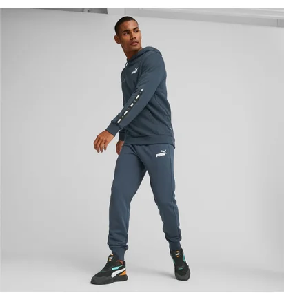 Худи мужское Puma Essentials+ Tape Blue 847385-16