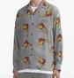 Сорочка унісекс wacko maria Hawaiian Grey 24FW-WMS-HI03