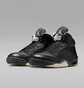 Кроссовки мужские Air Jordan 5 Retro Psg Black HQ3004-001