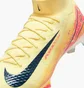 Бутсы унисекс Nike Mercurial Superfly 10 Elite Mbappe Fg Orange FQ8692-800