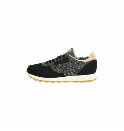 Кроссовки мужские Reebok Classic Leather Ebk Black/Grey BS6236