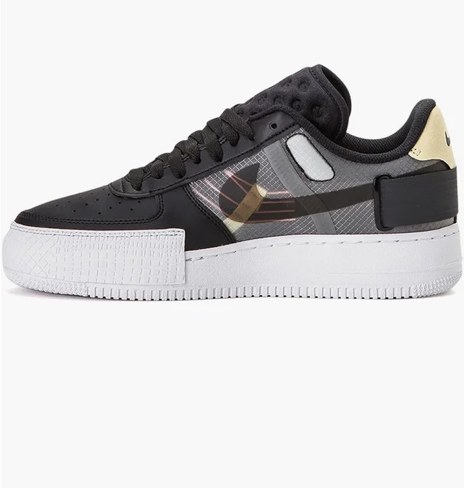 ᐉ Кросівки чоловічі Nike Air Force 1 Low Drop Type Black/Grey